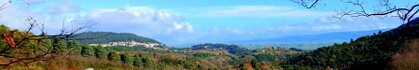 panorama visto dal sentiero delle preselle in località Legni Torti